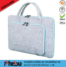 Wholesale 2016 briefcase ,fashion felt office bag(FTB16-005)