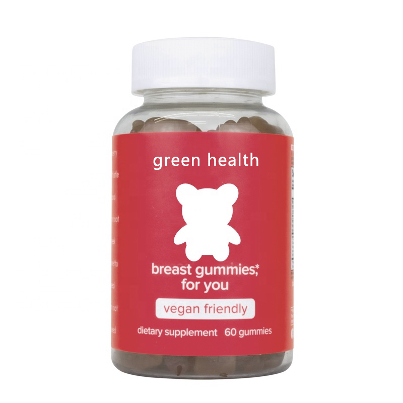 Private Label Vegan Strawberry Flavor Boost Breast and Butt Gummies Halal Breast/hip Enlargement big booty gummies