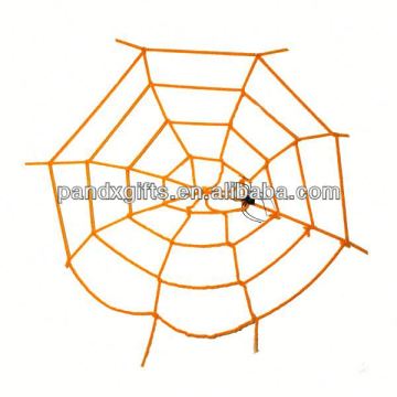 Halloween Orange 10FT Spider Web Cobweb Decoration