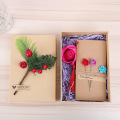 Recykling Brown Paper Kraft Paper Wigil Dift Box