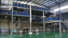 Meltblown composite nonwoven production line
