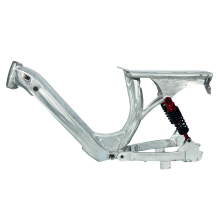 Women's Electric Bicycle Frame with Shock Absorber - Essential Bike Category Item with Battery Box