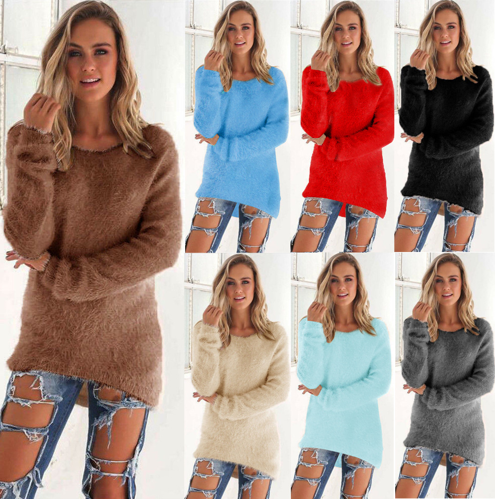 2019 Explosion in Spring, Autumn and Winter for Fashion Pure Long Sleeve Woman's Sweater Top