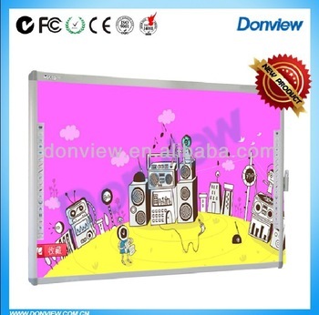 Digital blackboard 100 inch touch class writing board