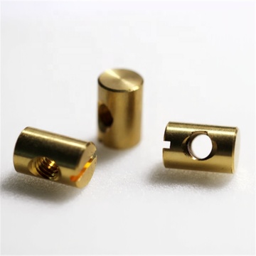 High Precision Brass Barrel Nuts/Cross Dowel Nut