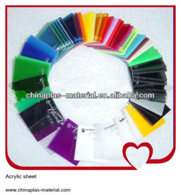 colorful plexiglass/ PMMA sheet