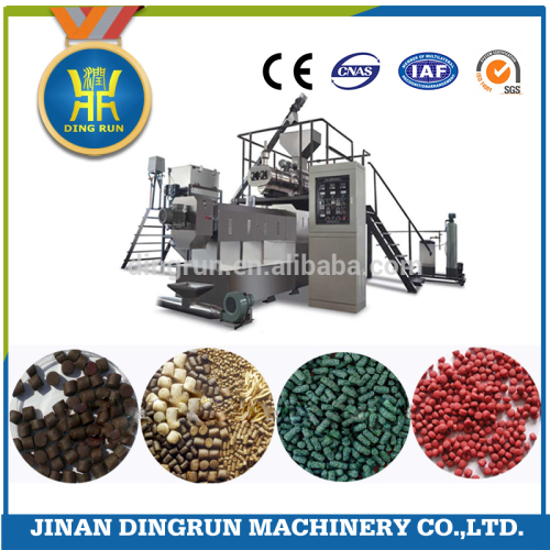 Hot selling animal pet feed pellet production line for dog fish cat bird