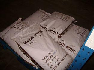 USP FCC Calcium Acetate For Calcium soap manufacturing , Fo