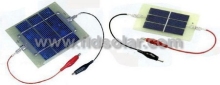 PET laminated solar panel with wire