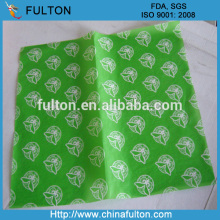 China factory hamburger wrapper paper/FDA eco-friendly hamburger packing paper/burger packaging paper