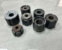 Paste type direct current variable frequency motor rotor