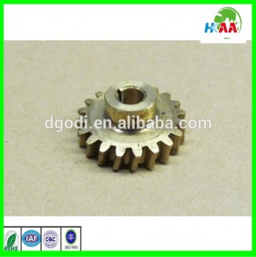 Two cross shaft power transmission parts brass worm gear