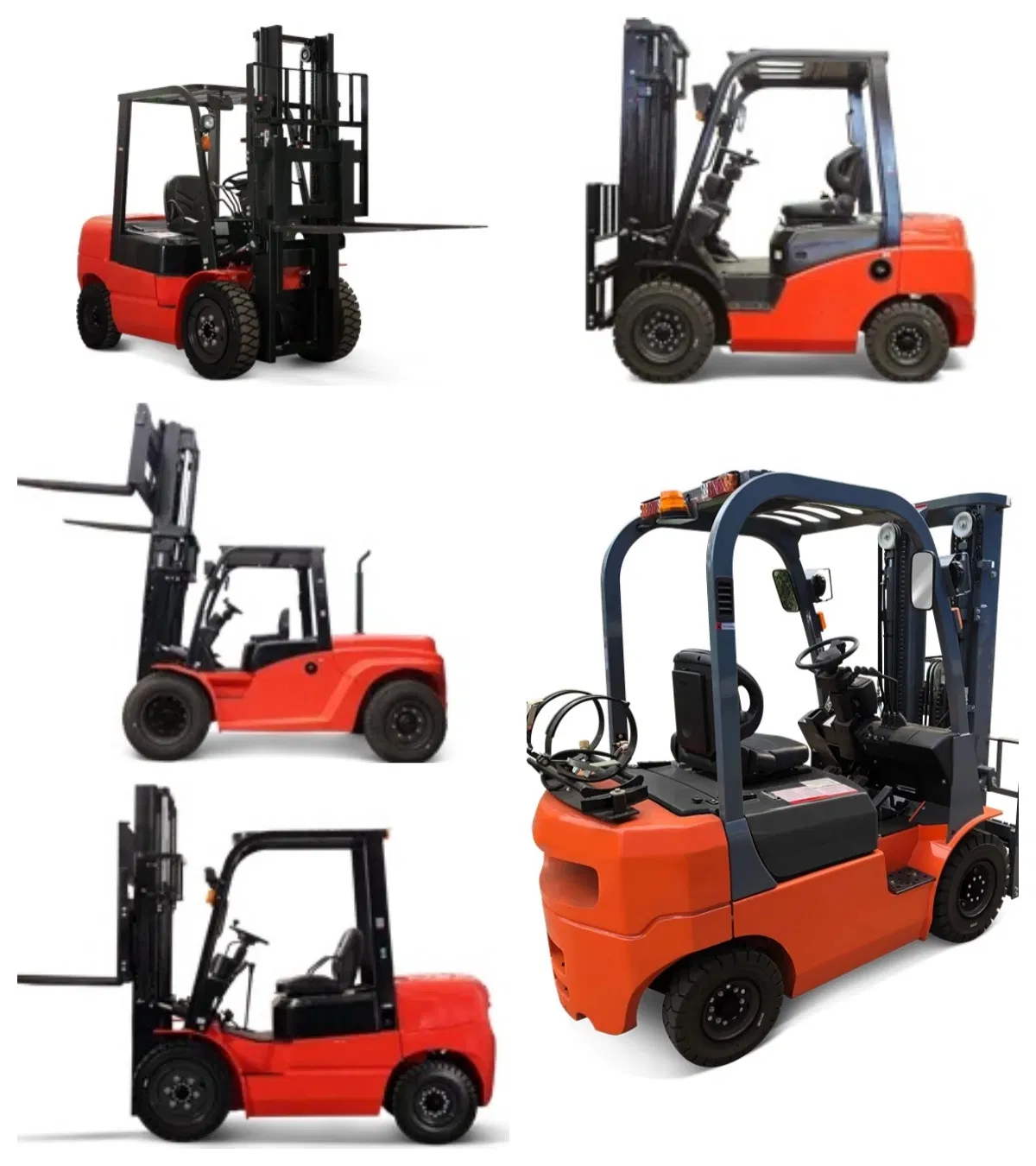 CE ISO Cheap off Road Heavy Duty Forklift Truck Machines 4 Whell Drive Forklifts 8tons 10ton Diesel LPG Engine Rough Terrain Electric Pallet Forklift