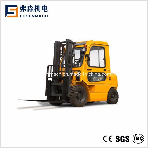 Forklift Cpcd30 with Cabin, Cabin for 3ton Diesel Forklift