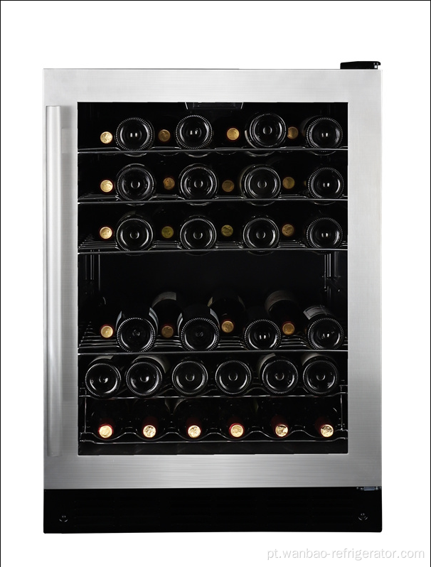 Refrigerador de vinho com resfriamento de ar de 18 garrafas