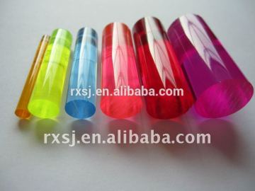 colored pmma plastic rods