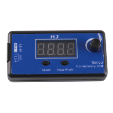 HJ Digital 1-4S Servo and ESC Consistency Tester for RC Airplanes: A Comprehensive Tool for DC 4.8-6V 3 Modes Steering Gear Measurement