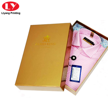 cardboard glossy shirt paper packaging box