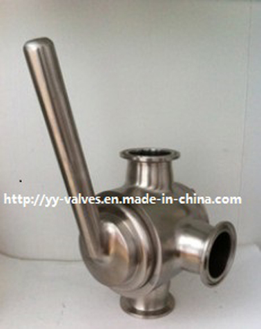 Sanitary 3 Way Plug Valve (American type)