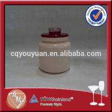 new designed color sprayed glass bottle terrarium for cosmetic