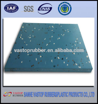 elastic rubber tile