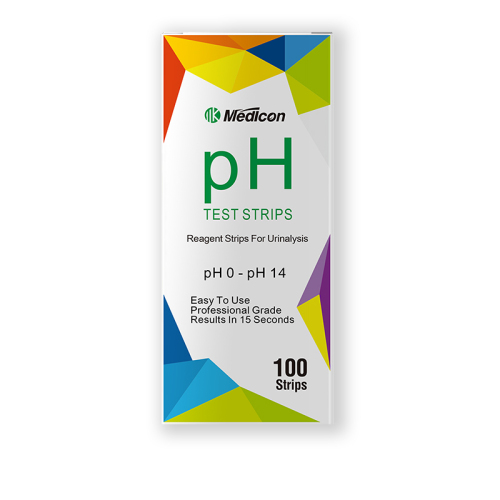 γενικές λωρίδες δοκιμής pH 0-14 για υγρό