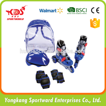 Adjustable inline skate for child inline skate combo