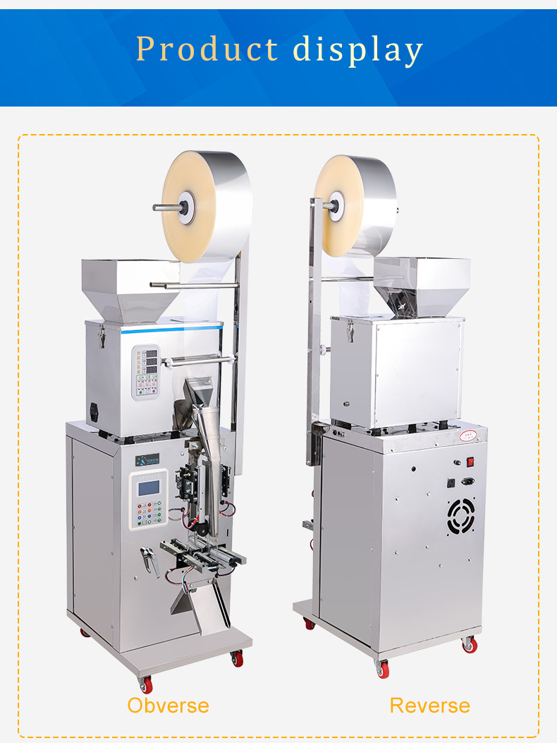 High accuracy plastic packing and filling machine/pouch packing machine