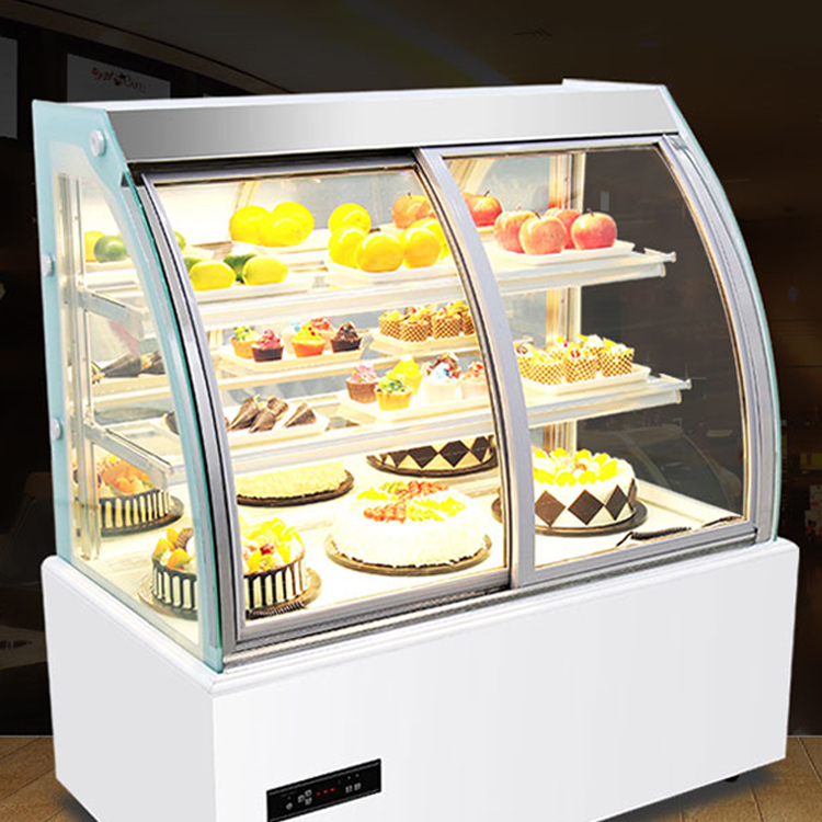 2021 Cake Counter Display Cake Cooler Showcase Cake Display Fridge Refrigerated Showcase