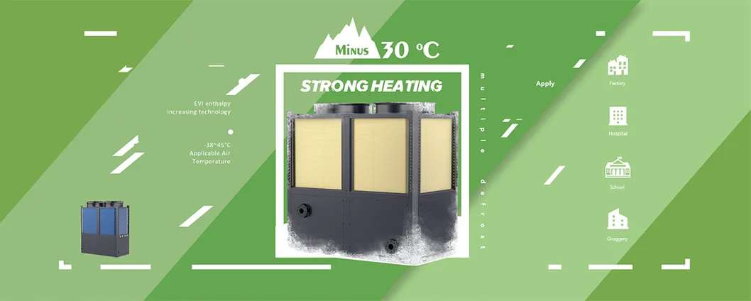 Best Selling Water Heating Equipment a+++ Intelligent Efficient Air Source Heat Pump
