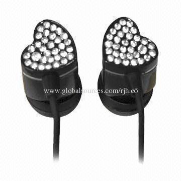 MP4 Crystal Bling Earbuds