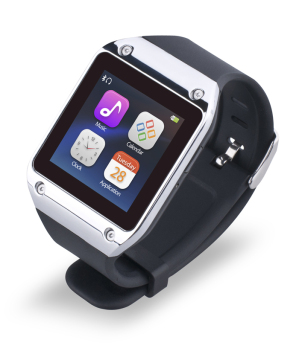 Rikomagic Bluetooth Smartwatch, Syncs Incoming Call, Message and Count Steps