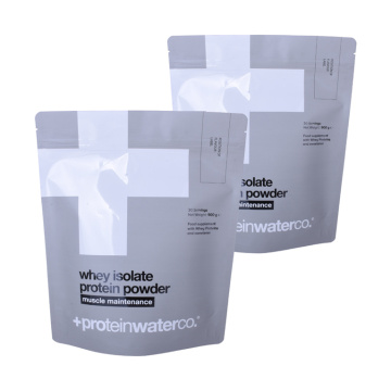 Sacs d&#39;emballage de poudre de protéine compostable écologique