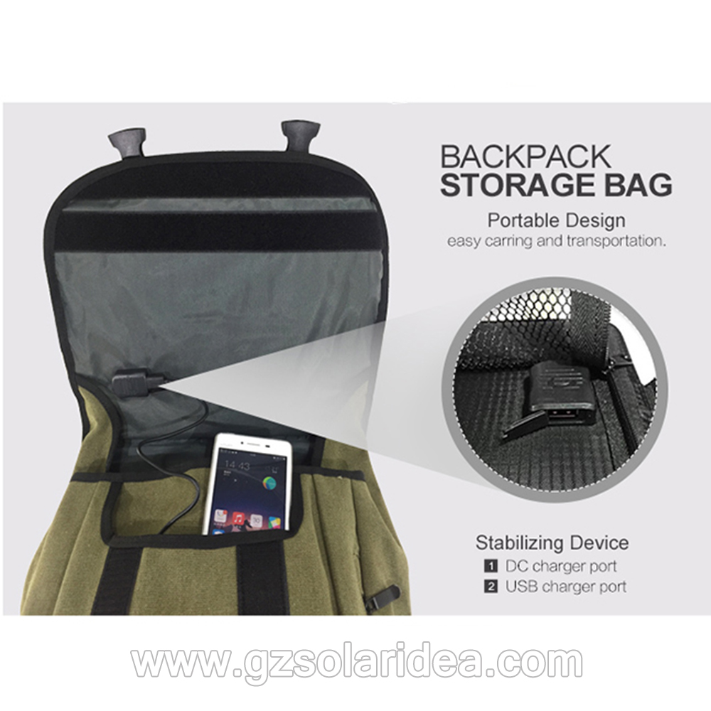 solar charger bag pack