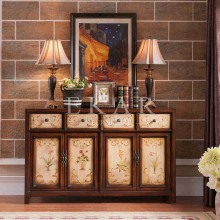 Buffet Decoration Sideboards 4 Drawer 4 Door Sideboard Cabinet Living Room Cabinet Sideboard With Draws