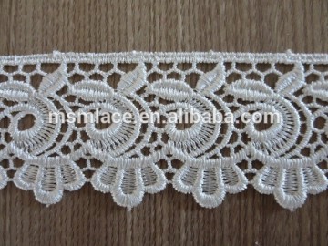 New embroidery polyester chemical lace trimming
