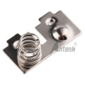 Button & Coil Spring Contact AAA Battery