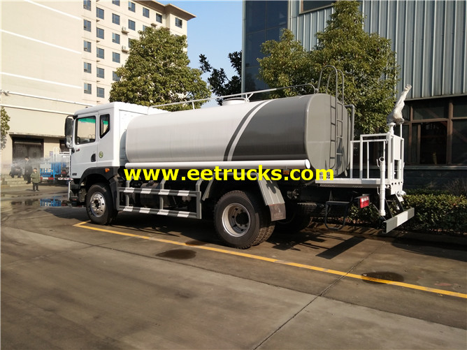 15 CBM Road Water Tanker Trucks