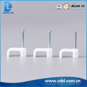 Good Quality China Supplier Flat Plastic Cable Clip