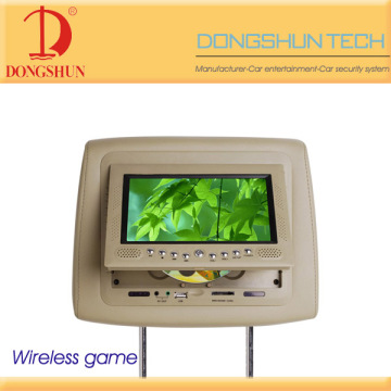 7 inch Detachable panel Headrest dvd with MP4 function