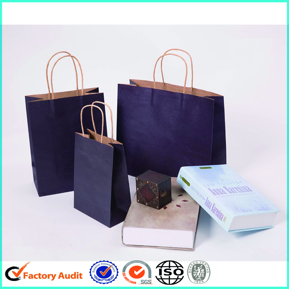 Recycled Paper Bags With Logo For Gifts