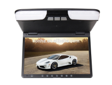 14.1 inch car video player LCD roof flip down monitor