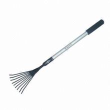 Garden Lawn and Leaf Rake with Foam Sponge Grip