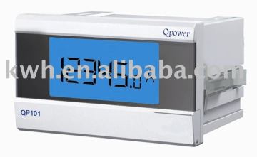 digital LCD Multifunction panel meter light weight