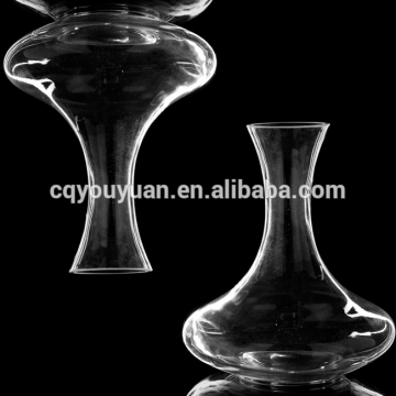 Unique Design 1800ML Glass Decanter Set Artificial Glass Decanter