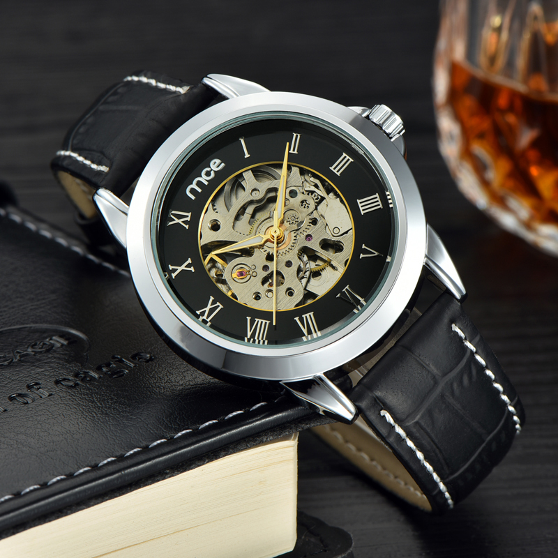 casual designers mechanical men's watch