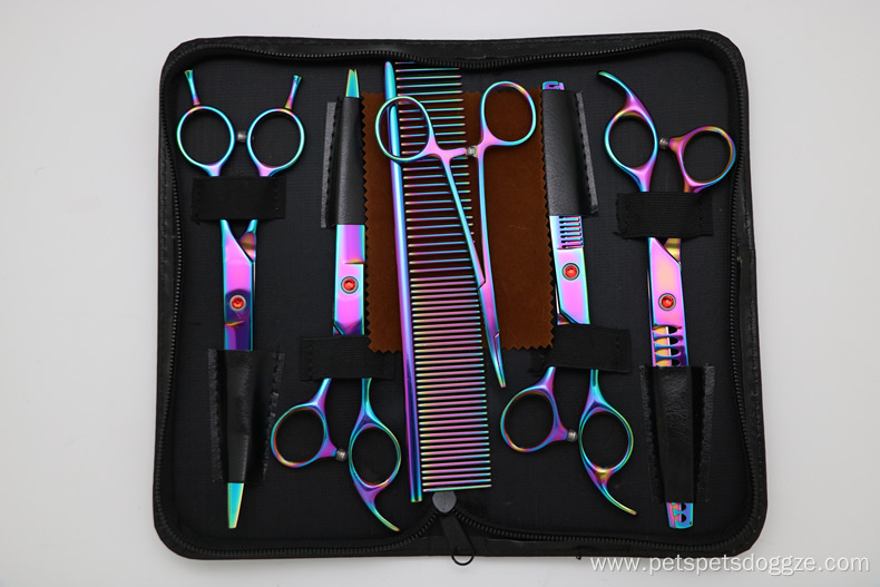 Dog Hair Cutting Tools Pet Grooming Scissors Set