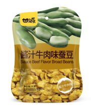 Chinese halal sauce beef flavor broad bean snack food