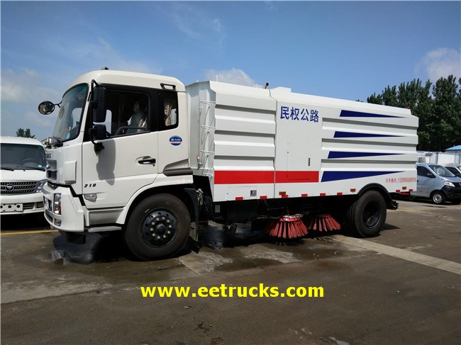 8 CBM Road Sweeper Trucks