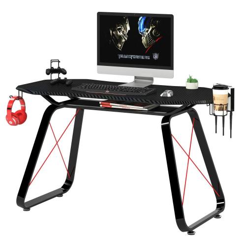 Gamingtafel met Carbon Fibre MDF Desktop Frame